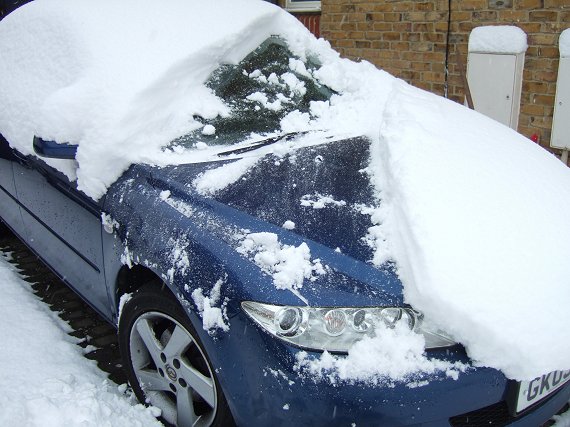 Clearing the car