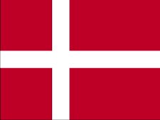 The Danish flag